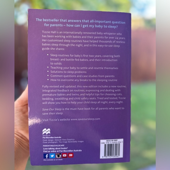 Tizzie Hall | Save Our Sleep | Baby Book BRAND NEW |  Fully Revised New Ed 2021 - Picture 5 of 6